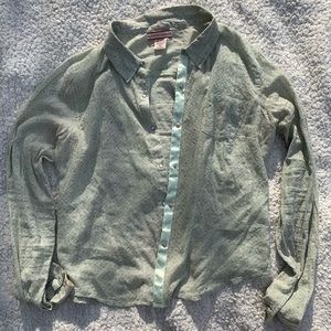 Lightweight Button Down Blouse